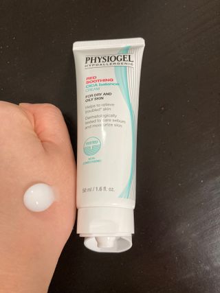 피지오겔 레드수딩 시카밸런스 크림 50ml — 5점을 준 리뷰어가 2022년 4월 올린 사용 사진