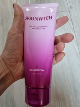 SOONWITH 바이오 내추럴 리프레싱 폼클렌징 — 4점을 준 리뷰어가 2021년 4월 올린 사용 사진