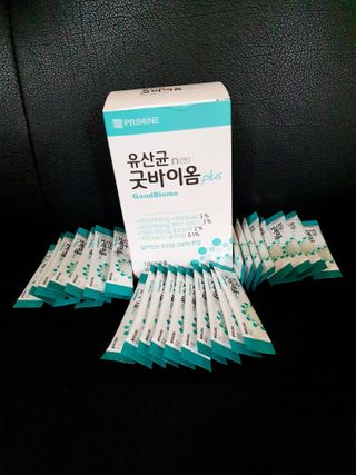 프리마인 유산균 국가지정연구소 선정, 살아있는 생유산균 200억 마리의 힘. 유산균n굿바이옴플러스 — 5점을 준 리뷰어가 2021년 9월 올린 사용 사진