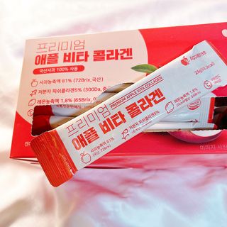 소담스퀘어 상암 [애플트리] 프리미엄 애플 비타 콜라겐 — 5점을 준 리뷰어가 2023년 1월 올린 사용 사진