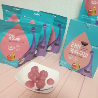 푸름웰니스 라바 쑥쑥구미 36g — 5점을 준 리뷰어가 2022년 5월 올린 사용 사진