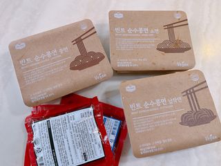 더빈트 빈트 순수콩면 3종 (+비건소스 2종 랜덤발송) — 5점을 준 리뷰어가 2023년 4월 올린 사용 사진