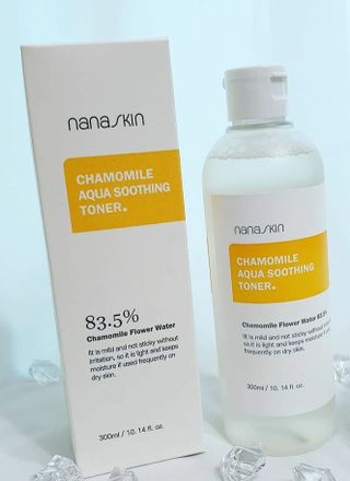 나나스킨 캐모마일아쿠아수딩토너 — 5점을 준 리뷰어가 2021년 7월 올린 사용 사진