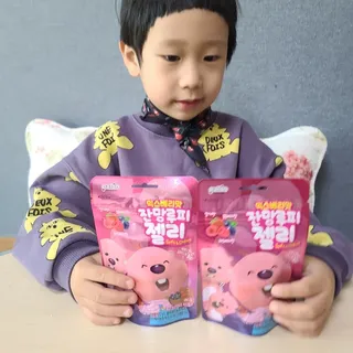 [팔도] 잔망루피젤리 믹스베리맛 42g 8개 — 5점을 준 리뷰어가 2022년 1월 올린 사용 사진