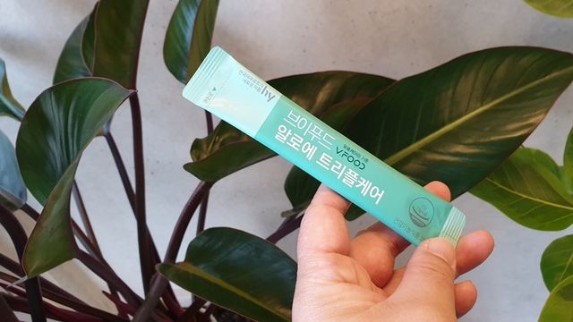 브이푸드 알로에 트리플케어 리뷰 사진