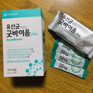프리마인 유산균 국가지정연구소 선정, 살아있는 생유산균 200억 마리의 힘. 유산균n굿바이옴플러스 — 5점을 준 리뷰어가 2021년 9월 올린 사용 사진