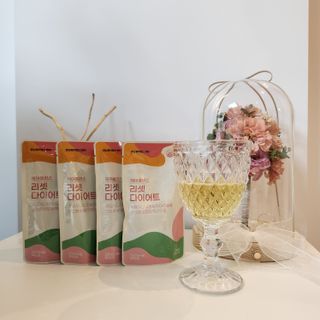 [경남제약헬스케어] 케어플러스 리셋 다이어트 청포도맛 100ml X 5포 (5일분) — 4점을 준 리뷰어가 2023년 4월 올린 사용 사진