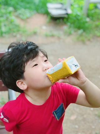 메디웰 페디아드링크 미니 바나나맛 — 5점을 준 리뷰어가 2021년 7월 올린 사용 사진