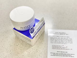 듀오코리아 [듀오] 피부맞춤형 저자극 클렌징밤 1종 랜덤발송 (모공케어,안색개선,안티에이징,블랙헤드) — 5점을 준 리뷰어가 2022년 5월 올린 사용 사진