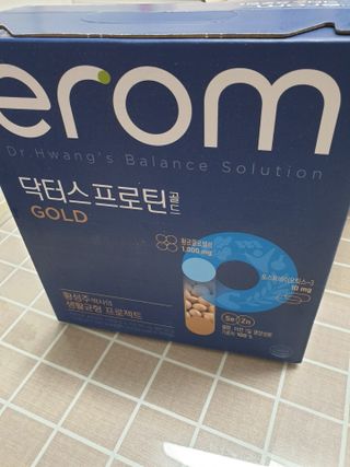 이롬 erom 닥터스 프로틴 골드 — 4점을 준 리뷰어가 2021년 4월 올린 사용 사진
