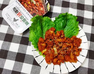 [닭집아들] 직화마라국물닭발 & 직화닭오돌뼈 — 5점을 준 리뷰어가 2024년 4월 올린 사용 사진