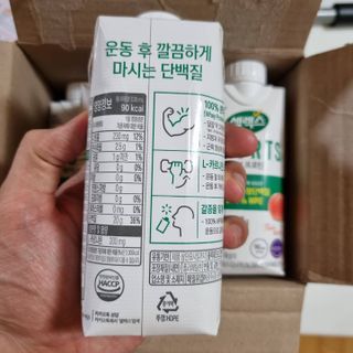 셀렉스스포츠 셀렉스 스포츠 웨이 프로틴 복숭아_ 330ml x 12팩 — 5점을 준 리뷰어가 2021년 7월 올린 사용 사진