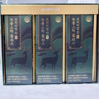 서울약사신협_프리미엄 진 녹용스틱 플러스10g x 30포 — 5점을 준 리뷰어가 2021년 8월 올린 사용 사진