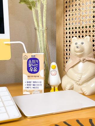 소화가 잘되는 우유 국산 5곡 미숫가루 — 4.5점을 준 리뷰어가 2021년 9월 올린 사용 사진