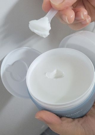 리더스코스메틱 리더스 카밍 클리어 밀크 필 클렌즈 밤 — 5점을 준 리뷰어가 2021년 1월 올린 사용 사진