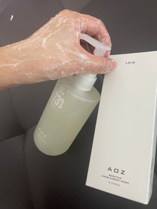 에일리언오더즈 센티드 핸드 앤 바디 워시 290ml (3종 택1) — 5점을 준 리뷰어가 2023년 8월 올린 사용 사진