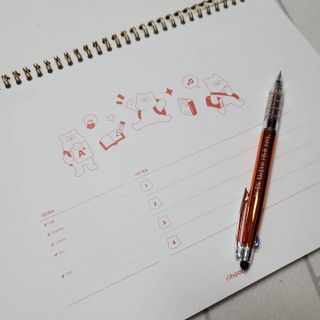 리훈 곰부 체크리스트+ 곰부 리무버블스티커 1장 — 5점을 준 리뷰어가 2021년 5월 올린 사용 사진