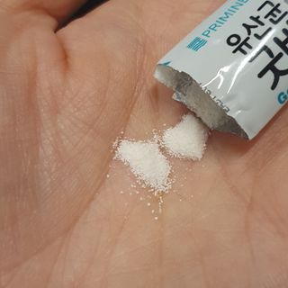 프리마인 유산균 국가지정연구소 선정, 살아있는 생유산균 200억 마리의 힘. 유산균n굿바이옴플러스 — 5점을 준 리뷰어가 2021년 10월 올린 사용 사진