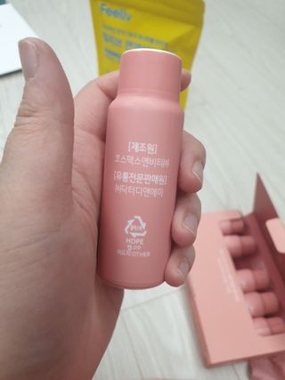 랩앤뷰티 메가 벨벳 콜라겐 12000 — 5점을 준 리뷰어가 2021년 5월 올린 사용 사진