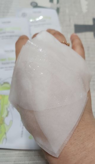 세뚜아(Cettua) [세뚜아] 포레스트 수딩 마스크 Cettual Forest  Soothing Mask 5매 — 5점을 준 리뷰어가 2024년 4월 올린 사용 사진