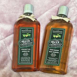 체코 비건화장품 마뉴팍투라 향좋은 천연 맥주샴푸 맥주샤워젤 — 5점을 준 리뷰어가 2022년 5월 올린 사용 사진