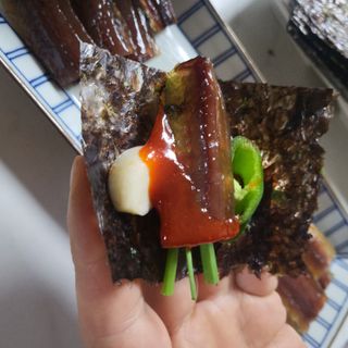 마라도푸드 포항 구룡포 햇 과메기 야채세트 마라도회식당 꽁치 — 5점을 준 리뷰어가 2024년 1월 올린 사용 사진