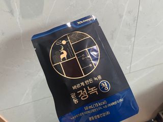 광동생활건강 [광동] 바르게 만든 녹용, 광동정녹청 30포. — 5점을 준 리뷰어가 2023년 2월 올린 사용 사진