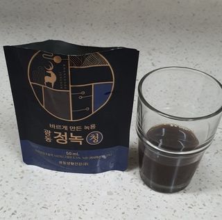 [광동생활건강] 광동정녹청 30포 — 5점을 준 리뷰어가 2021년 11월 올린 사용 사진