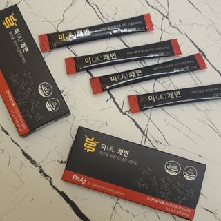 새롬바이오 리생 [미쾌변] 차전자피 식이섬유 건강기능식품 3팩 — 5점을 준 리뷰어가 2021년 6월 올린 사용 사진
