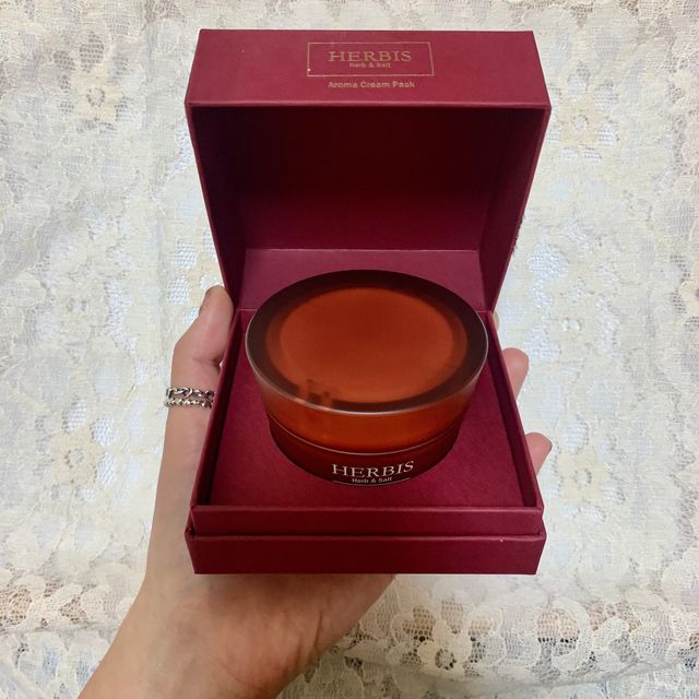 헤르비스 아로마 크림팩 50ml 리뷰 사진
