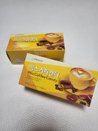 (주) 피치코리아 믹스커피캔디76g x2개입 — 3점을 준 리뷰어가 2022년 11월 올린 사용 사진
