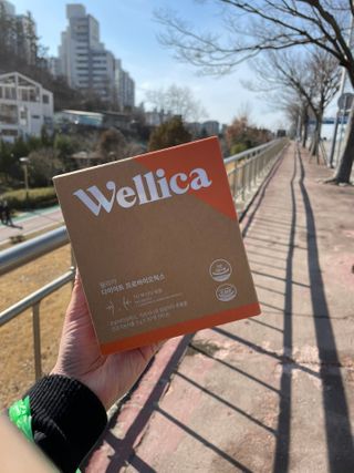 웰리카 다이어트 프로바이오틱스 — 5점을 준 리뷰어가 2021년 1월 올린 사용 사진