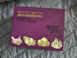[몽베스트] 위드 더 블랜딩 하우스 콤부차 _ 버라이어티팩II — 5점을 준 리뷰어가 2024년 5월 올린 사용 사진