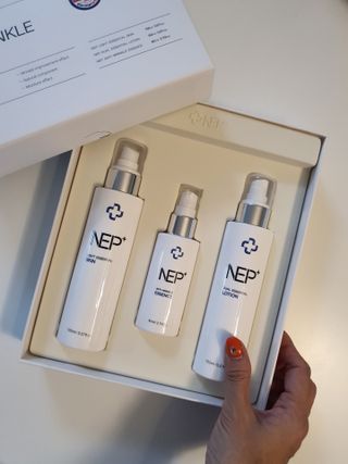 SOONWITH 순위드 NEP+ 스킨케어 3종 세트 — 5점을 준 리뷰어가 2021년 5월 올린 사용 사진
