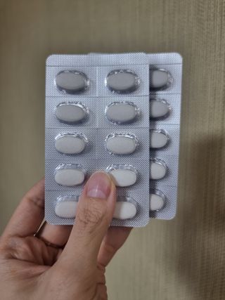 [경남제약헬스케어]케어플러스 관절엔 MSM 1000mg 60정/1개월분/관절/뼈/연골 영양/비타민D+아연/1일2정 — 5점을 준 리뷰어가 2024년 1월 올린 사용 사진