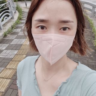 [애니가드] 셋업 메베마스크라이트  (대형 4컬러 + 중형 4컬러) — 5점을 준 리뷰어가 2022년 7월 올린 사용 사진