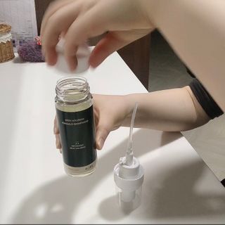 풀무원 브리엔 엔젤리카 허브 브라이트닝 클렌저+전용펌프 — 4.5점을 준 리뷰어가 2021년 2월 올린 사용 사진