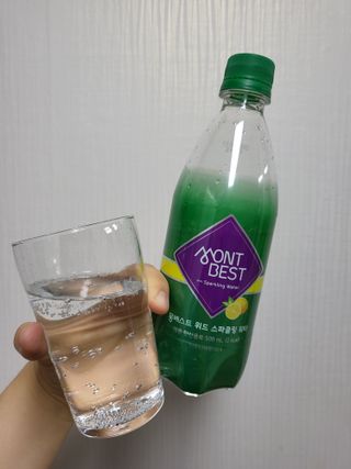 몽베스트 Montbest with Sparkling water Lemon OR Lime 20병(랜덤) — 5점을 준 리뷰어가 2022년 6월 올린 사용 사진
