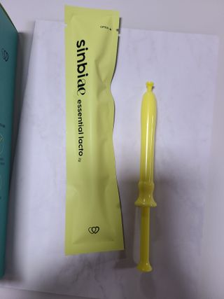 신비애(sinbiae) [신비애] 에센셜 락토 7개입 — 5점을 준 리뷰어가 2022년 9월 올린 사용 사진