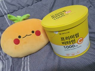 서울약사신협 프리미엄비타민C1000_2.5G x 100포 — 5점을 준 리뷰어가 2020년 12월 올린 사용 사진