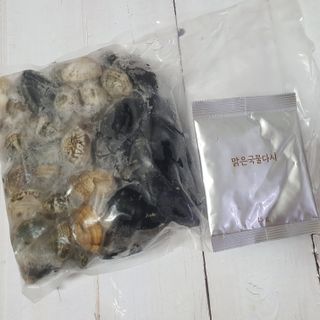 [푸딩팩토리] 바지락홍합탕 500g / 얼큰바지락홍합탕 590g — 5점을 준 리뷰어가 2022년 10월 올린 사용 사진