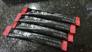 새롬바이오 리생 [미쾌변] 차전자피 식이섬유 건강기능식품 3팩 — 4점을 준 리뷰어가 2021년 6월 올린 사용 사진