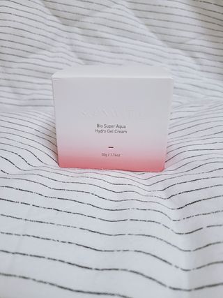 SOONWITH 바이오 수퍼 아쿠아 하이드로 젤 크림 — 5점을 준 리뷰어가 2021년 4월 올린 사용 사진