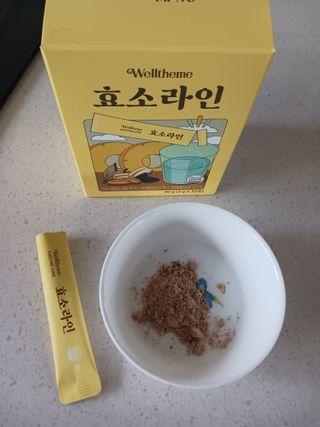목 넘김이 편한 곡물발효효소 웰테므 효소라인 — 4.5점을 준 리뷰어가 2023년 2월 올린 사용 사진