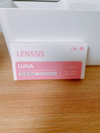 렌시스 LENSSIS [ 렌시스 ] 영롱한 색감의 혼혈렌즈 ＃루나시리즈 1개월용 ｜ 3컬러 중 택1 ｜ — 5점을 준 리뷰어가 2021년 7월 올린 사용 사진