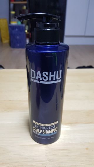 다슈코리아 다슈 데일리 단백질 한방 두피 골드 샴푸 500ml — 5점을 준 리뷰어가 2021년 4월 올린 사용 사진
