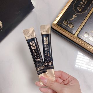 헬스업_천명진프리미엄홍삼스틱_10ml x 30포 — 5점을 준 리뷰어가 2021년 2월 올린 사용 사진