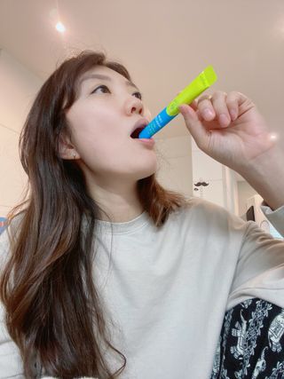 메디포스트 모비타 바디코드 식이섬유 차전자피에 빠지다 30포 — 4점을 준 리뷰어가 2022년 12월 올린 사용 사진