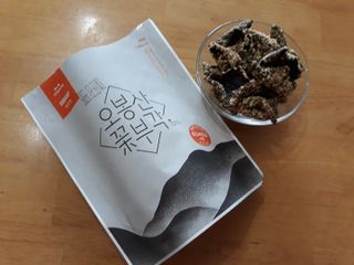 오봉산꽃부각 [만나식품] 오봉산 꽃부각 3가지 맛(오리지널, 새우맛, 매운고추맛) — 5점을 준 리뷰어가 2022년 12월 올린 사용 사진