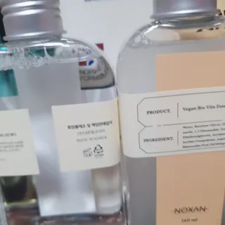 [녹산] 비건 대나무 밸런싱 수분 토너 + 비건 바이오 비타 에센스 — 3.5점을 준 리뷰어가 2022년 11월 올린 사용 사진